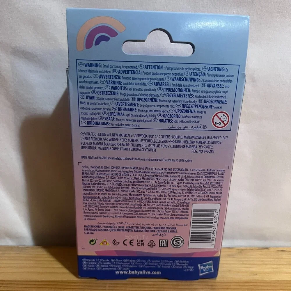 Baby Alive BA Doll Diapers Refill Pack of 4 Brand New $8